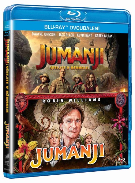 részlet Jumanji 1+2 kolekce - Blu-ray (2 BD) SK obal