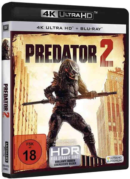 részlet Predátor 2 - 4K Ultra HD Blu-ray