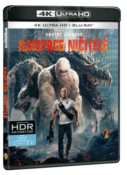 részlet Rampage: Ničitelé - 4K UHD Blu-ray + Blu-ray (2 BD)