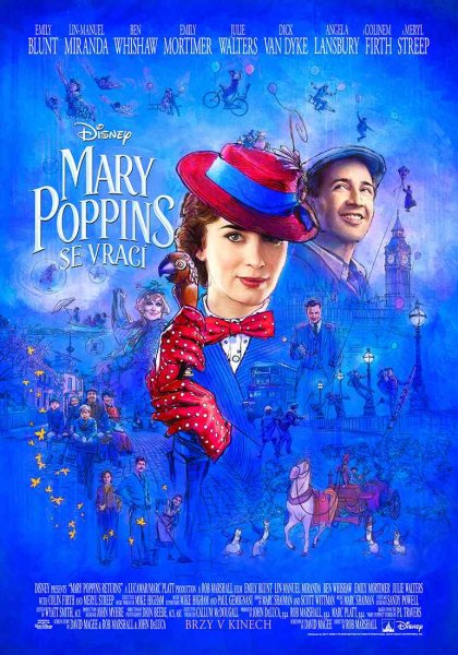 részlet Mary Poppins visszatér - Blu-ray