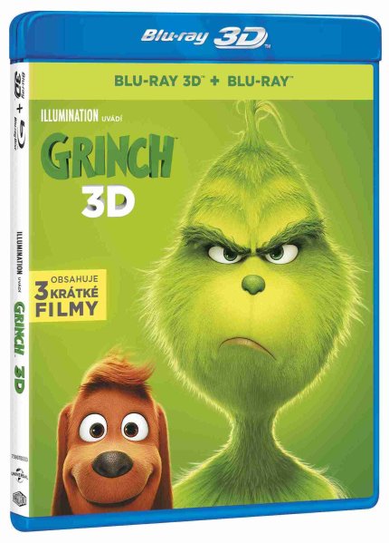 részlet Grinch 2018 (animált) - Blu-ray 3D + 2D (2BD)