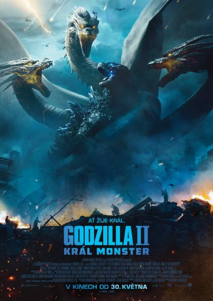 részlet Godzilla II: Král monster - Blu-ray 3D + Blu-ray (2BD)
