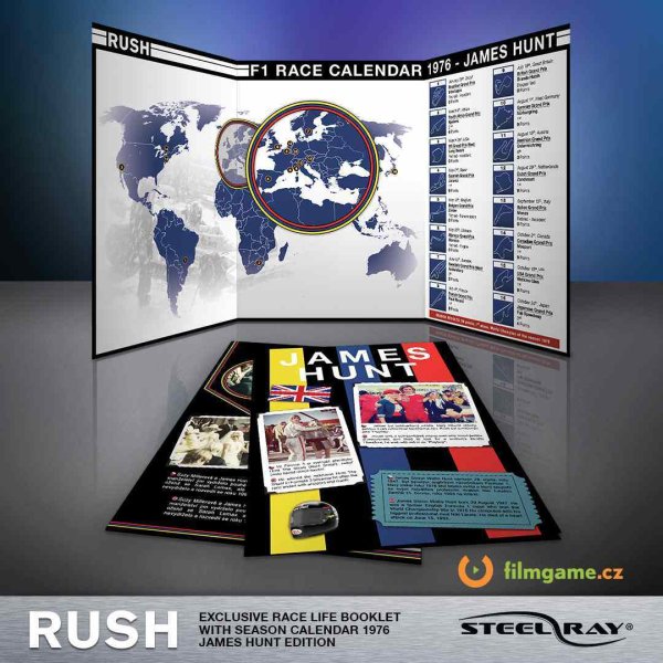 részlet Rivalové - Ultimátní sběratelská kolekce James Hunt - Blu-ray
