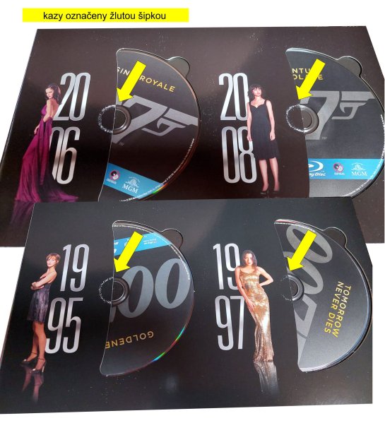 részlet James Bond 50 kolekce - 23 Blu-ray (Edice k 50. výročí) - outlet