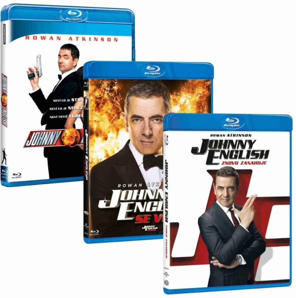 részlet Johnny English 1-3 kolekce - Blu-ray 3BD