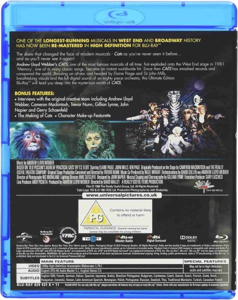 részlet Cats - Ultimate Edition - Blu-ray (1998)