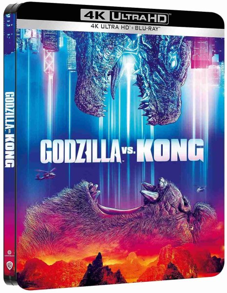 részlet Godzilla vs. Kong - Blu-ray (magyar nyelven) + 4K Ultra HD BD (magyar nélkül) Steelbook