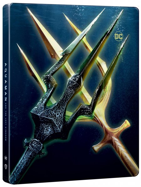 detail Aquaman és az elveszett királyság - Blu-ray + DVD Steelbook Tridents