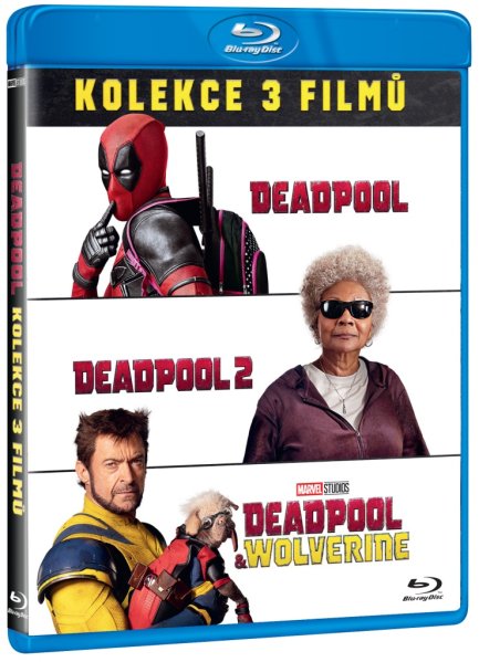 részlet Deadpool 1-3 kolekce - Blu-ray 3BD