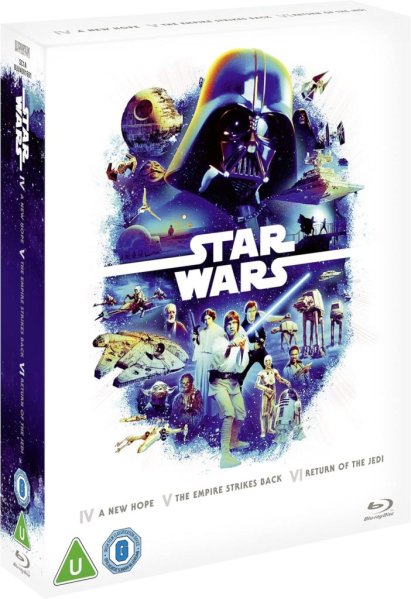 részlet Star Wars 4-6: Egy új remény / A Birodalom visszavág / A Jedi visszatér - Blu-ray