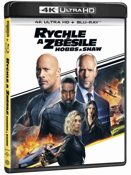 részlet Rychle a zběsile: Hobbs a Shaw (4K Ultra HD) - UHD Blu-ray + Blu-ray (2 BD)