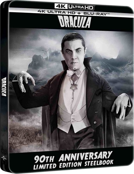 részlet Dracula - 90th Anniversary Steelbook - 4K Ultra HD + BD