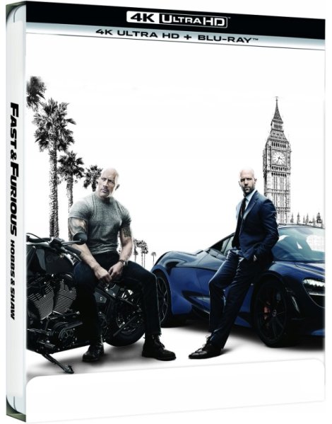 részlet  Halálos iramban: Hobbs és Shaw - 4K Ultra HD Blu-ray + BD Steelbook