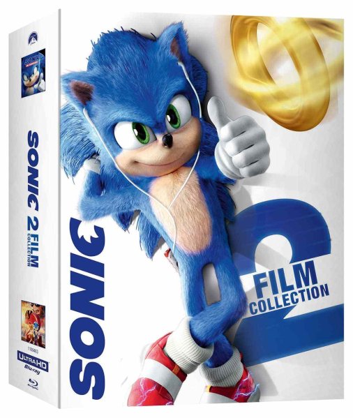 részlet Sonic, a sündisznó 1 +2. - 4K Ultra HD Blu-ray + Blu-ray (2BD) Steelbook