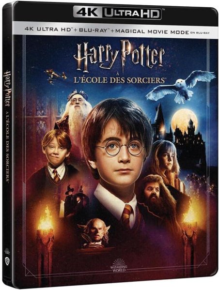 részlet Harry Potter és a bölcsek köve (20. évforduló) - 4K Ultra HD Blu-ray Steelbook