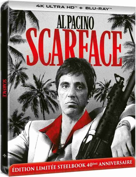 részlet A sebhelyesarcú  (40. évforduló) - 4K Ultra HD Blu-ray Steelbook