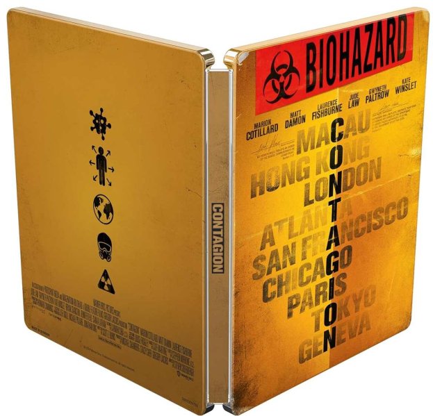 részlet Fertőzés (2011) - 4K Ultra HD Blu-ray + Blu-ray 2BD Steelbook