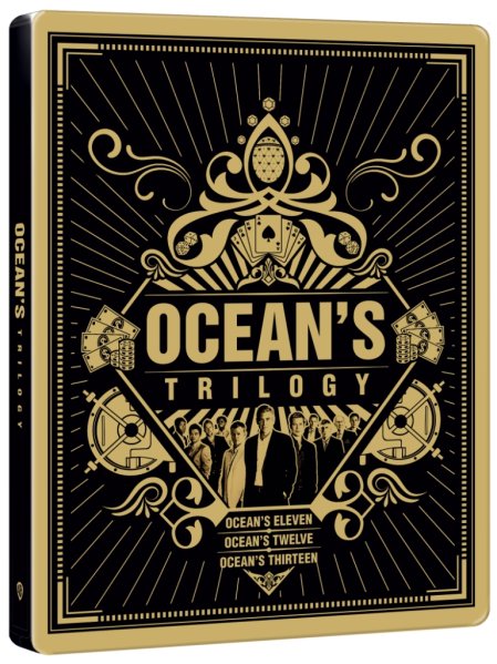 részlet Ocean´s Eleven - trilógia - 4K Ultra HD Blu-ray + Blu-ray 6BD Steelbook