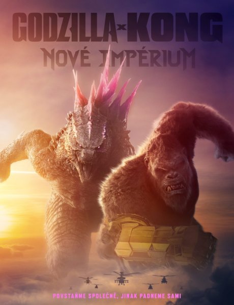 részlet Godzilla x Kong: Az új birodalom - 4K Ultra HD Blu-ray + Blu-ray Steelbook 2BD