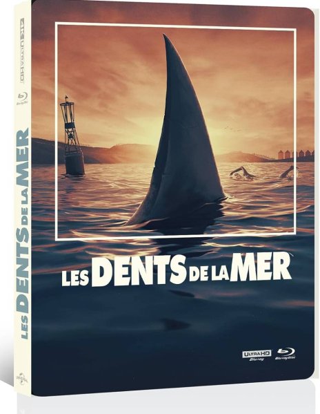 részlet A cápa - 4K Ultra HD Blu-ray Steelbook Vault sběratelská edice
