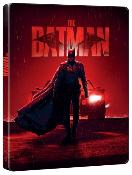 részlet Batman (2022) - 4K + BD + BD bonus Steelbook Batmobile Head Lights