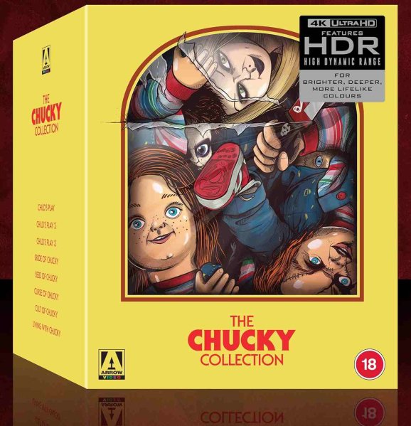 részlet Chucky Collection Limited Edition 4K UHD + Blu-ray (bez CZ)