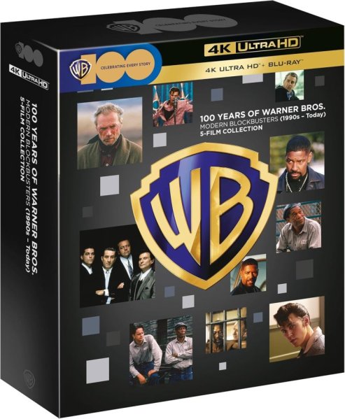 részlet 100 let Warner Bros. - kolekce pěti moderních filmových trháků - 4K UHD Blu-ray