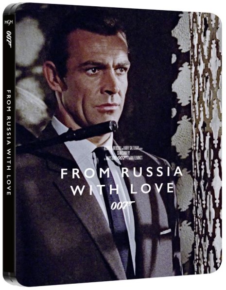 részlet James Bond: S. Connery (Kolekce 6 filmů) - 4K UHD (bez CZ) + BD (s CZ) Steelbook