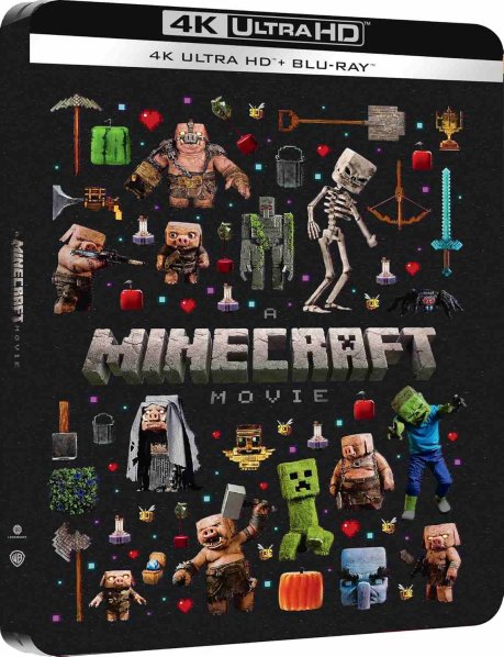 részlet Egy Minecraft film - Steelbook 4K Ultra HD + Blu-ray (2BD) Collectors
