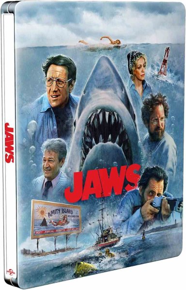 részlet Cápa - 4K Ultra HD Blu-ray Steelbook 50th Anniversary
