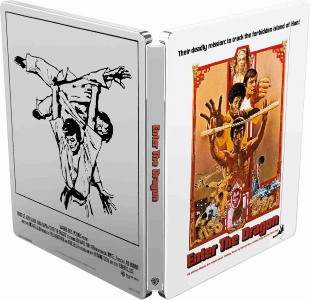 részlet A Sárkány közbelép  - 4K Ultra HD Blu-ray Steelbook (white cover)