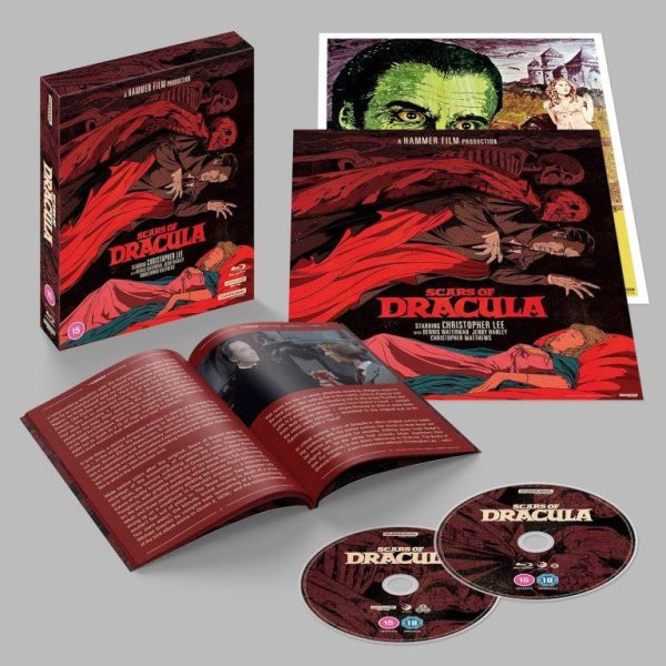 részlet A sebhelyes Drakula Limited Collectors Edition - 4K Ultra HD + Blu-ray