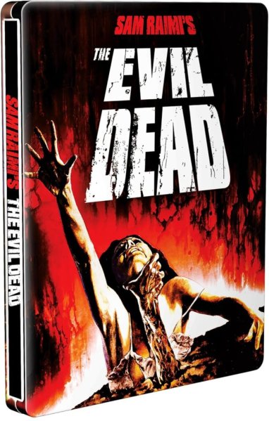 részlet Evil Dead - Gonosz halott 45. évforduló - 4K Ultra HD + Blu-ray Steelbook