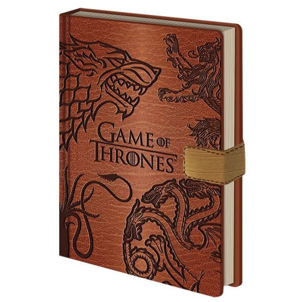 részlet Zápisník Game of Thrones - Sigils A5
