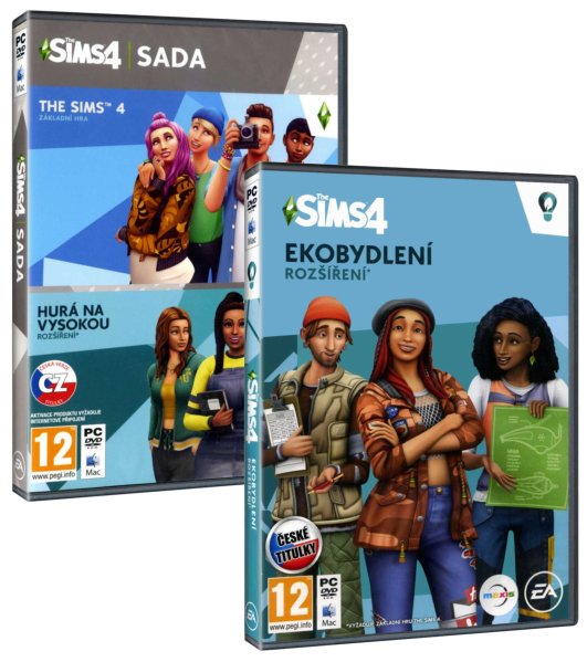 részlet The Sims 4 + Hurá na vysokou + Ekobydlení BUNDLE (základ + 2 rozšíření) -