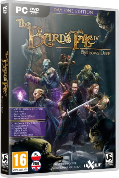 részlet The Bard´s Tale IV: Barrows Deep - Day One Edition - PC