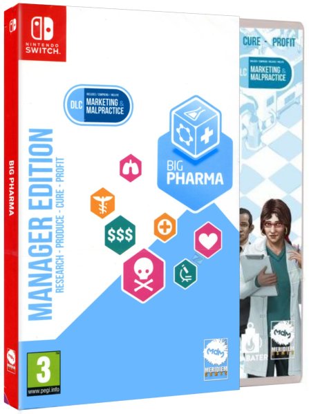 részlet Big Pharma Manager Edition - Switch