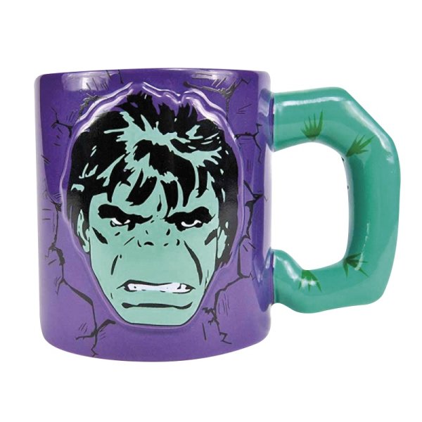 részlet Bögre - Hulk 3D 500 ml