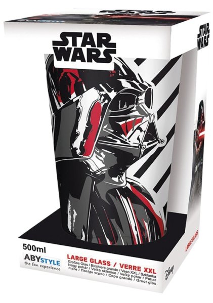 részlet Sklenice Star Wars - Darth Vader 400 ml