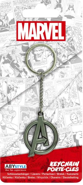 részlet Marvel - Bosszúállók fém kulcstartó
