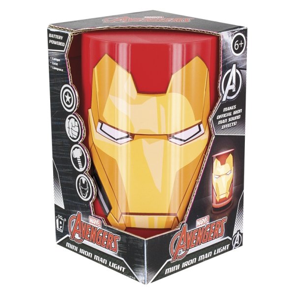 részlet Mini lampa Iron Man