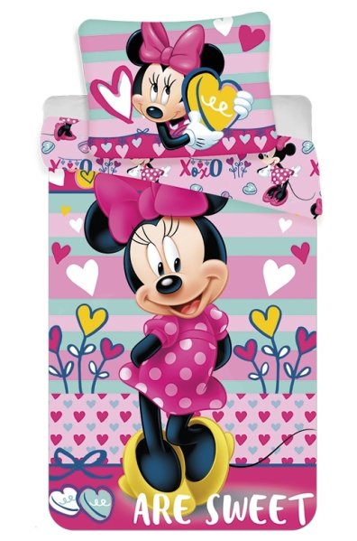 részlet Ágynemű takaróhoz és párnához Minnie