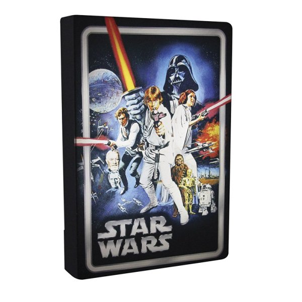 részlet Světelný obraz Star Wars 20 x 30 cm