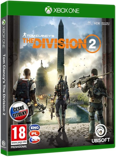 részlet Tom Clancys The Division 2 CZ- Xbox One