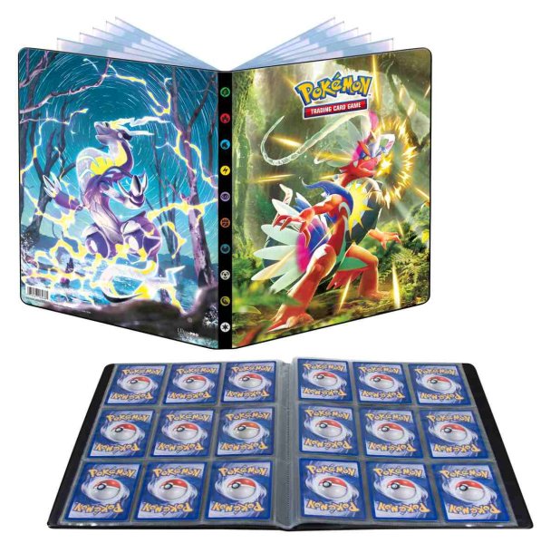 részlet Pokémon: A4 sběratelské album na 252 karet - Scarlet - Violet