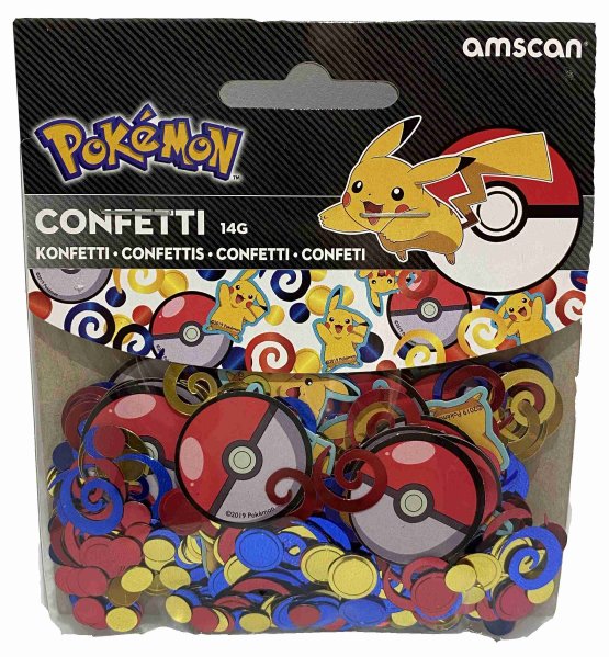 részlet Konfety Pokémon - dekorace 14g