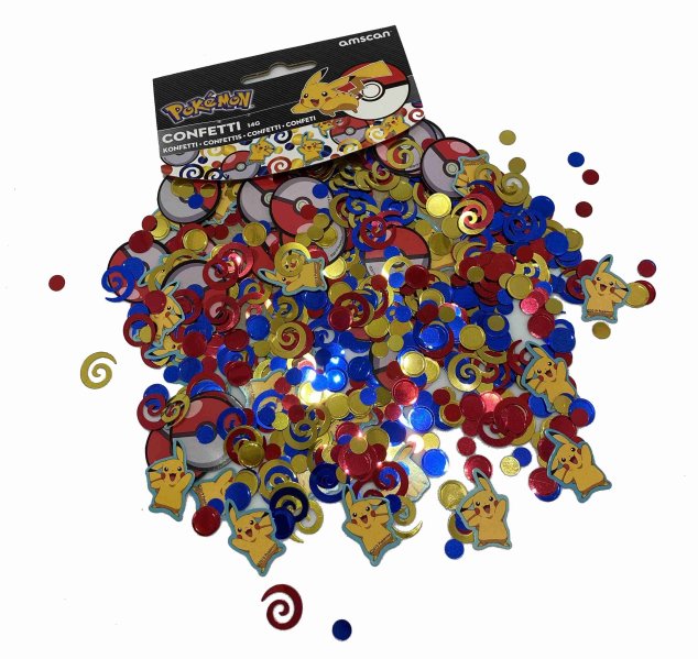 részlet Konfety Pokémon - dekorace 14g