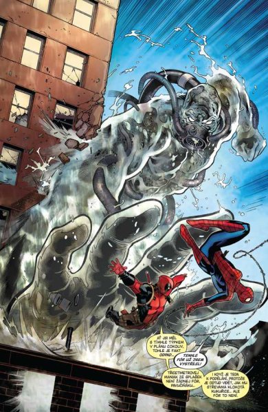 részlet SPIDER - MAN / DEADPOOL