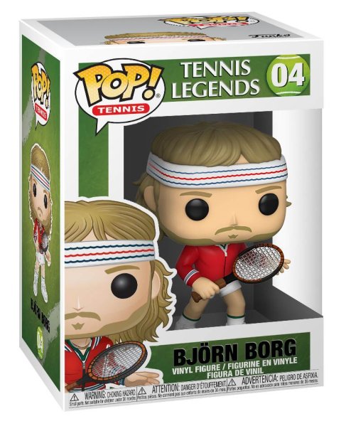 részlet Funko POP! Tennis Legends - Björn Borg