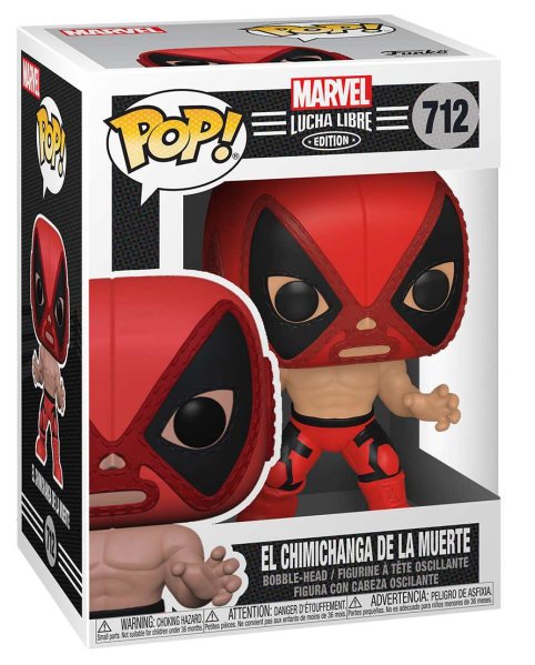 részlet Funko POP! Marvel: Luchadores - Deadpool